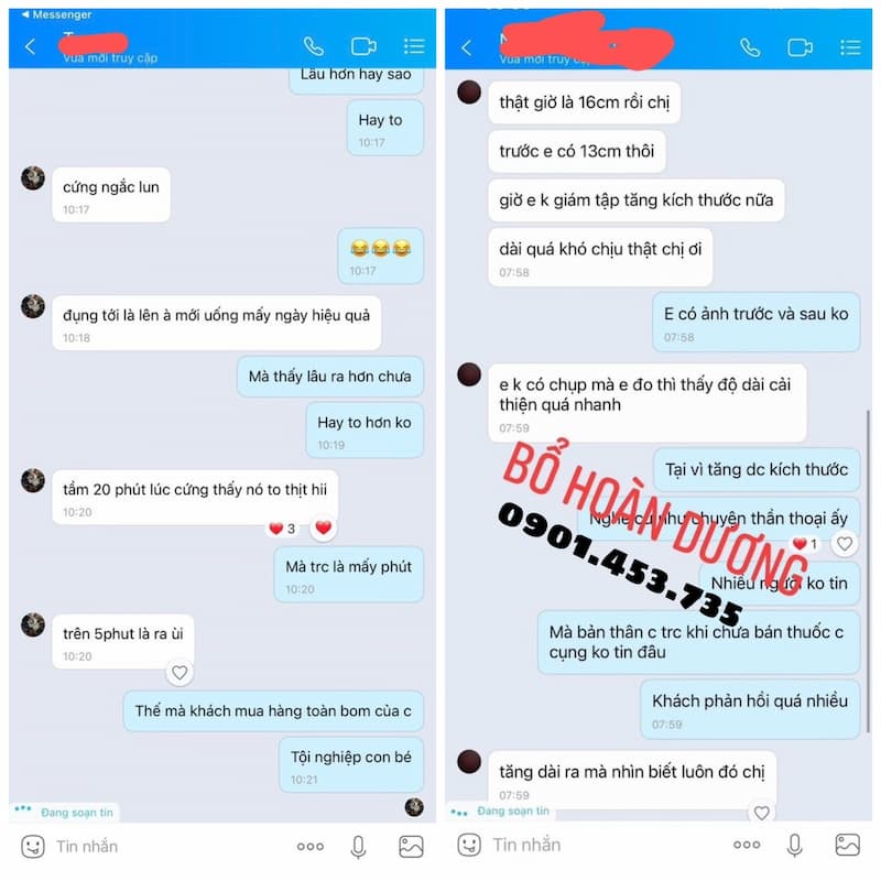 Review của Khách Hàng khi sử dụng 1